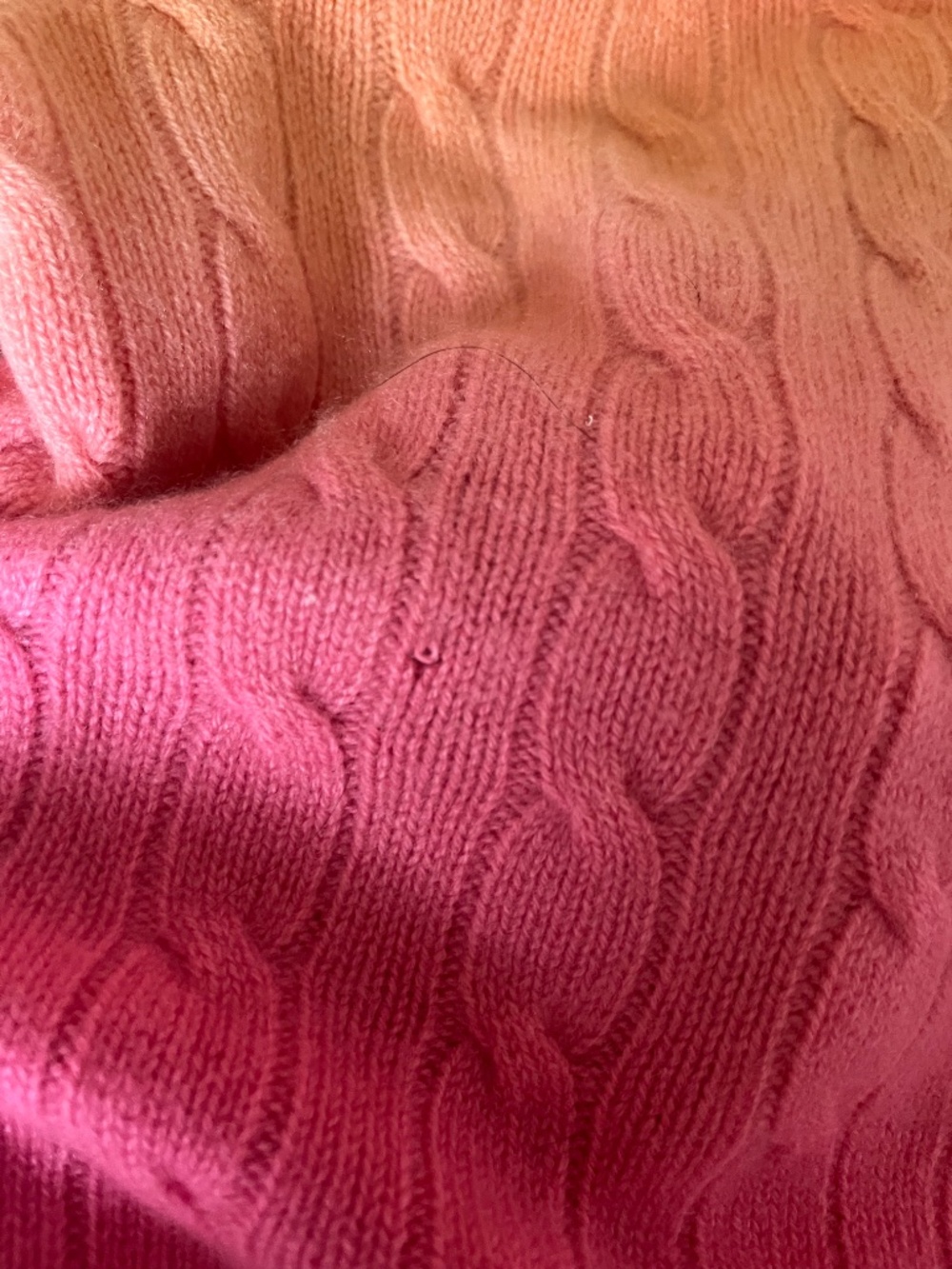 Ombré Ralph Lauren Cashmere Sweater - Picture 4 of 5